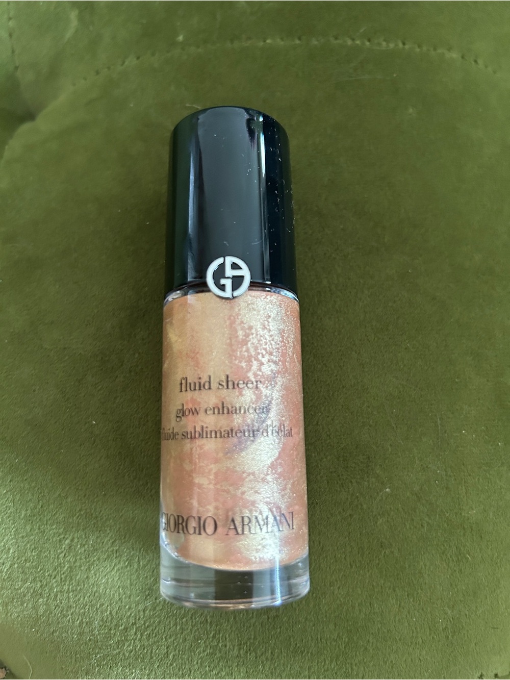 Giorgio Armani Fluid Sheer Glow Enhancer - Shimmery Peach-Gold